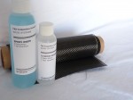 Plain Weave Carbon Fiber Epoxy Resin Kit with 6 oz. Resin